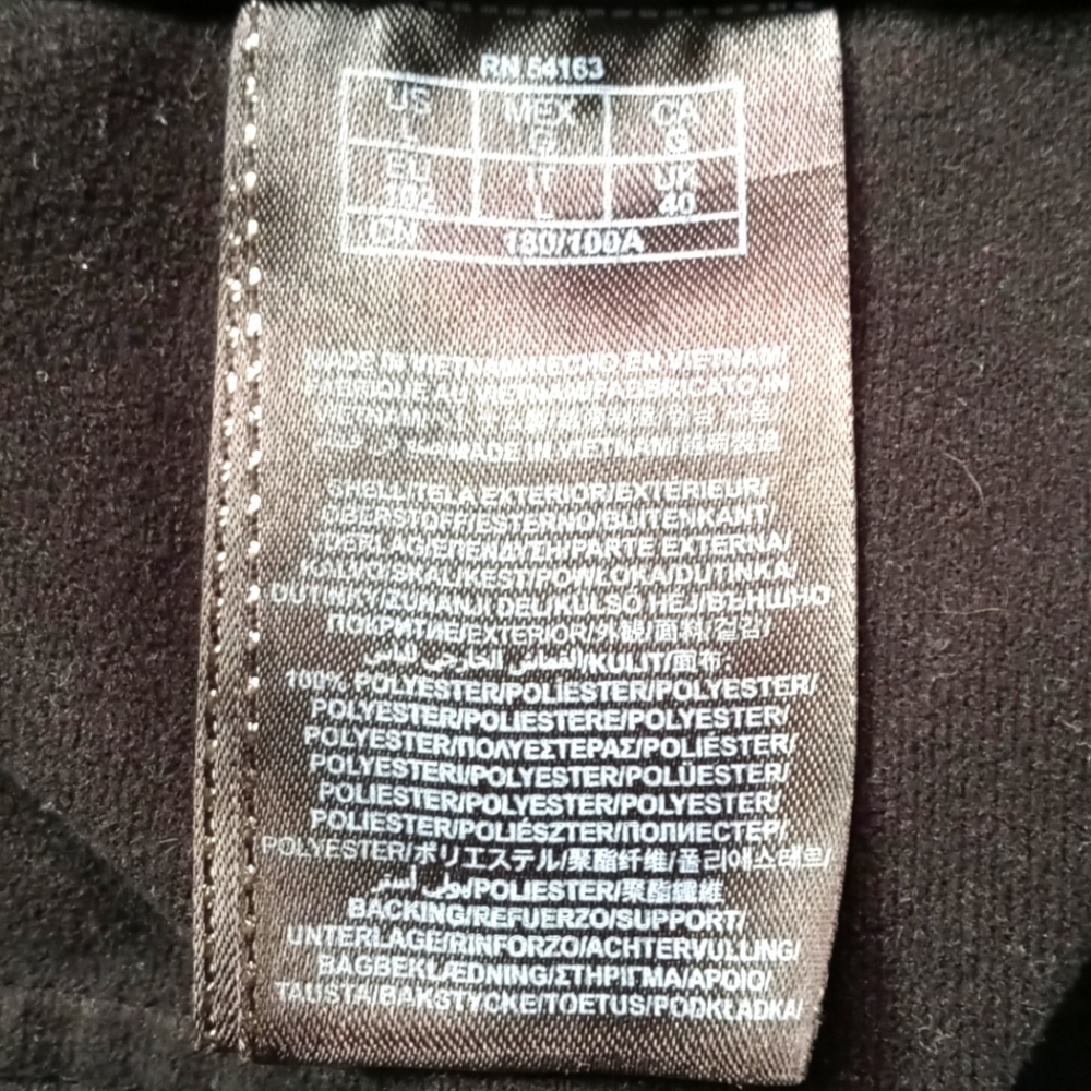 Mens Guess Fall Jacket Back Size Large - Picture 5 of 5